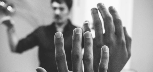 raised hands in class